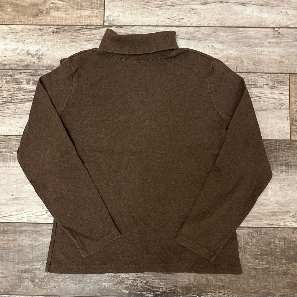 L.L. Bean Women’s Dark Brown Turtleneck Sweater